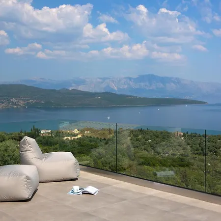 Rachi Sea View Blue Villa Katouna
